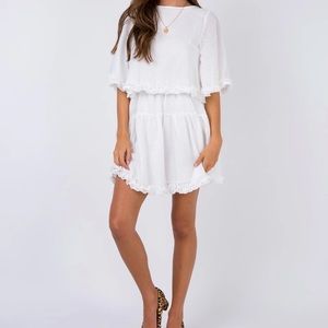 Princess Polly mini frill dress